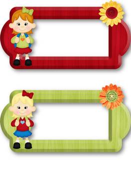Boy And Girl Name Tags By A Special Kind Of Class | Tpt
