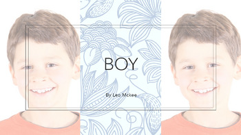 Preview of Boy by Leo Mckee