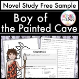 Boy of the Painted Cave Novel Study FREE Sample | Workshee