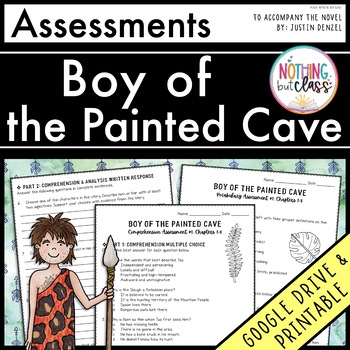 Preview of Boy of the Painted Cave - Tests | Quizzes | Assessments