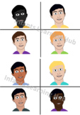 Boys and Girls Clip Art