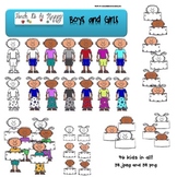 Boys and Girls clip art and graphics