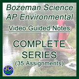 AP Environmental COMPLETE BUNDLE Bozeman Science  Video Gu