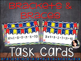 Brackets and Braces Task Cards CC 5.0A.1 Operations and Al