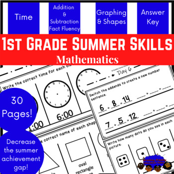 Preview of Bradley Family Talks: Summer Skills Mathematics