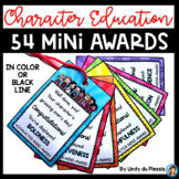 Character Education Mini Awards