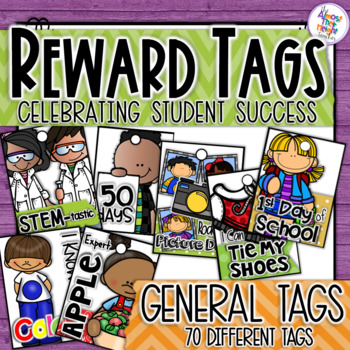 Preview of Reward Tags - General School Day Tags