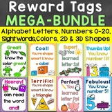 Reward Tags Mega Bundle (Alphabet, Numbers, Colors, Sight 