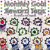 Monthly Goals Reward Tags