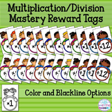 Multiplication and Division Facts 1 through 12 Mastery Rew