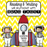 Space Themed Tags - Reading & Writing