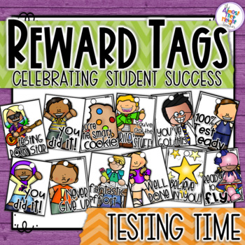 Preview of Reward Tags - Test Time Motivation Tags - great for gift tags as well