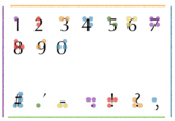 Braille Alphabet and Numbers