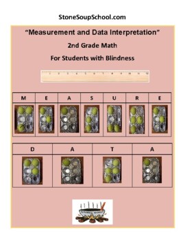 Preview of Braille, Grade 2, CCS: Measurement / Data for Students with Blindness