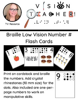 Music Braille Flash Cards