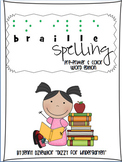Braille Sight Words - Pre-Primer and Color Words