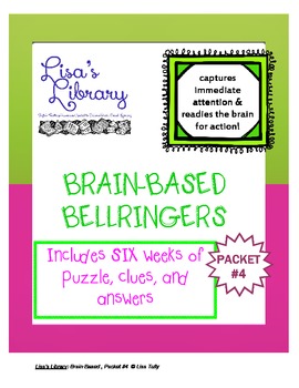 Preview of Brain Based BellRingers Packet 4 - 5-Minute Class Openers