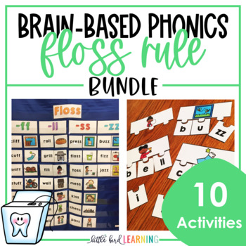 Preview of FLOSS Rule Activities Bundle - FLSZ Bonus Letters Phonics Games and Activities