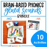Glued Sounds Activities and Phonics Centers - NG NK Welded