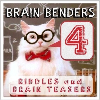 Preview of Brain Benders - Riddles and Brain Teasers 4