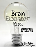 Brain Booster Box Cards {Free}