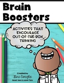 Brain Boosters: Creative Thinking Activities