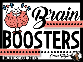 Preview of Brain Boosters ~ Fast Finishers for Back to School
