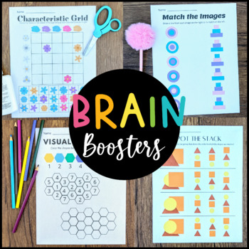 Preview of Brain Boosters for Visual Discrimination, Spatial Reasoning, and Working Memory