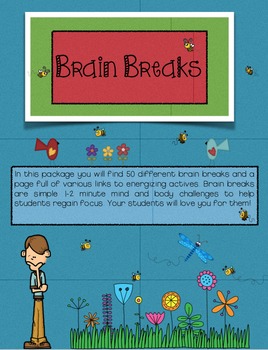 Preview of Brain Break Activities