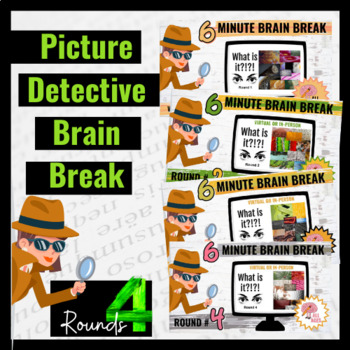 Preview of Brain Break Activity Videos, Worksheet Ice-Breaker for Middle School Fun Friday