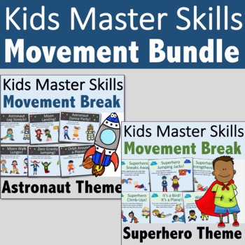 Preview of Brain Break Bundle for Distance Learning (PDF, Google Slides) or Classroom