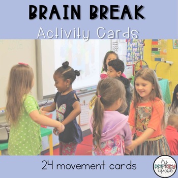 Preview of Brain Break Activities | movement breaks | printable