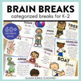 Brain Break Cards for K-2: Social Emotional Learning, Mind