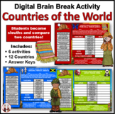 Brain Break Digital Activity | Country Sleuth