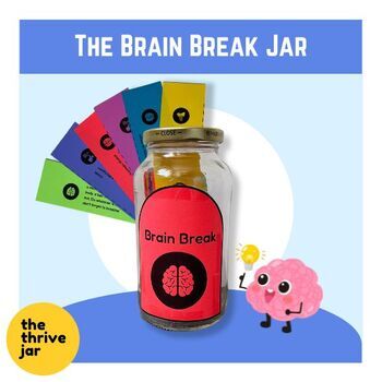 Preview of Brain Break Movement + Breathing Exercises: Pre-K to 5th Lifelong Skills