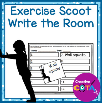 Preview of Occupational Therapy Brain Break SEL Activity Exercise Write the Room