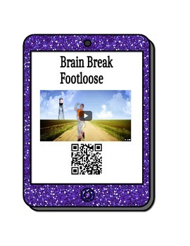 Preview of Brain Break QR Codes