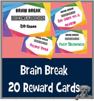 Preview of Brain Break - Reward Cards