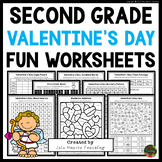 2nd Grade Valentine's Day Fun Packet Early Fast Finishers 