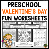 Preschool Valentine's Day Fun Packet Early Fast Finishers 