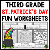3rd Grade St Patrick's Day Fun Packet Early Fast Finishers