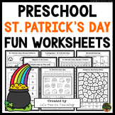 Preschool St Patrick's Day Fun Packet Early Fast Finishers