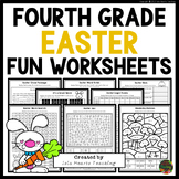 4th Grade Easter Packet Fun Fast Early Finishers Puzzles W