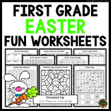 1st Grade Easter Packet Fun Fast Early Finishers Brain Bre