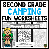 2nd Grade Camping Theme Day End of the Year Activities Fun