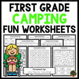 1st Grade Camping Theme Day End of the Year Activities Fun