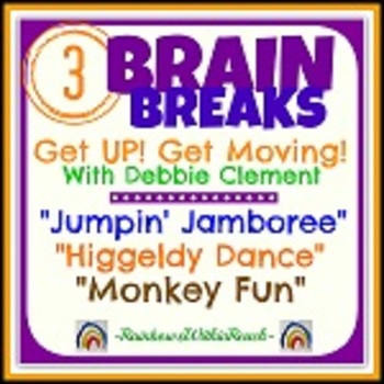 Preview of Brain Breaks: 3 Active Songs for Movement and Dance