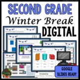 Second Grade Winter Break Packet - Digital - Google Slides