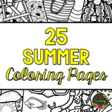 Summer Coloring Pages | Fun Packet | End of Year Activitie