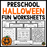 Preschool Halloween Fun Packet Early Fast Finishers PreK W